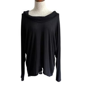 Cylapso St Barth X Forever21 cowl-neck Dark Academia Cozy Laugenlook S (Large)